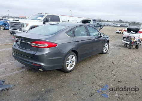 2018 Ford Fusion Se from USA, damaged, VIN 3FA6P0H77JR106752